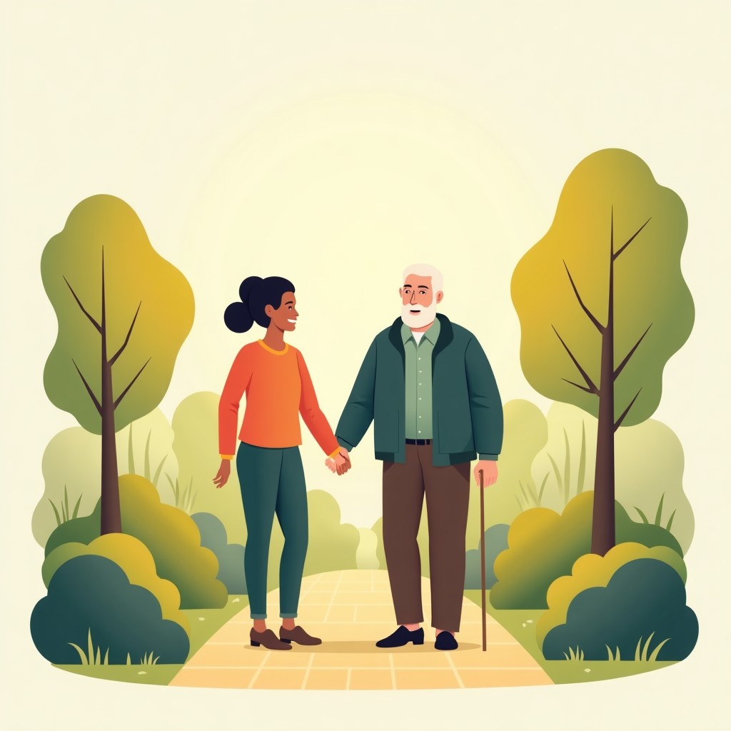 The Lamentation of the Old Pensioner illustration