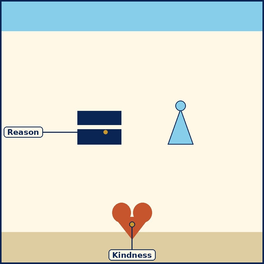 Ideas That Have Helped Mankind labelled diagram