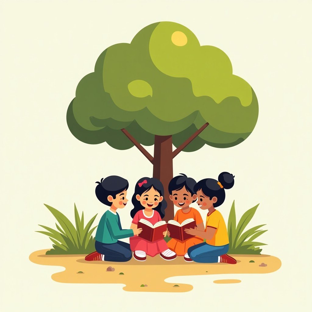Illustration for अहं च त्वं च