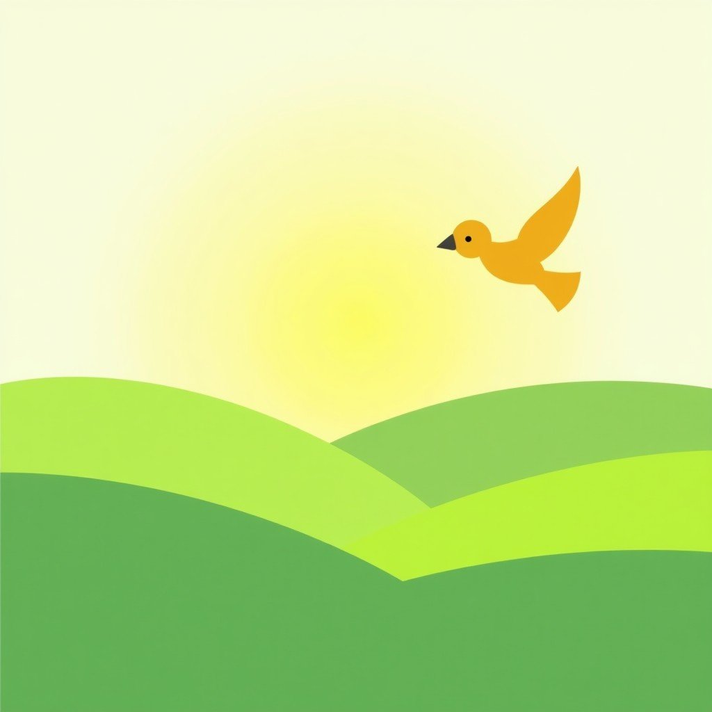 Illustration for हम पंछी उन्मुक्त गगन के