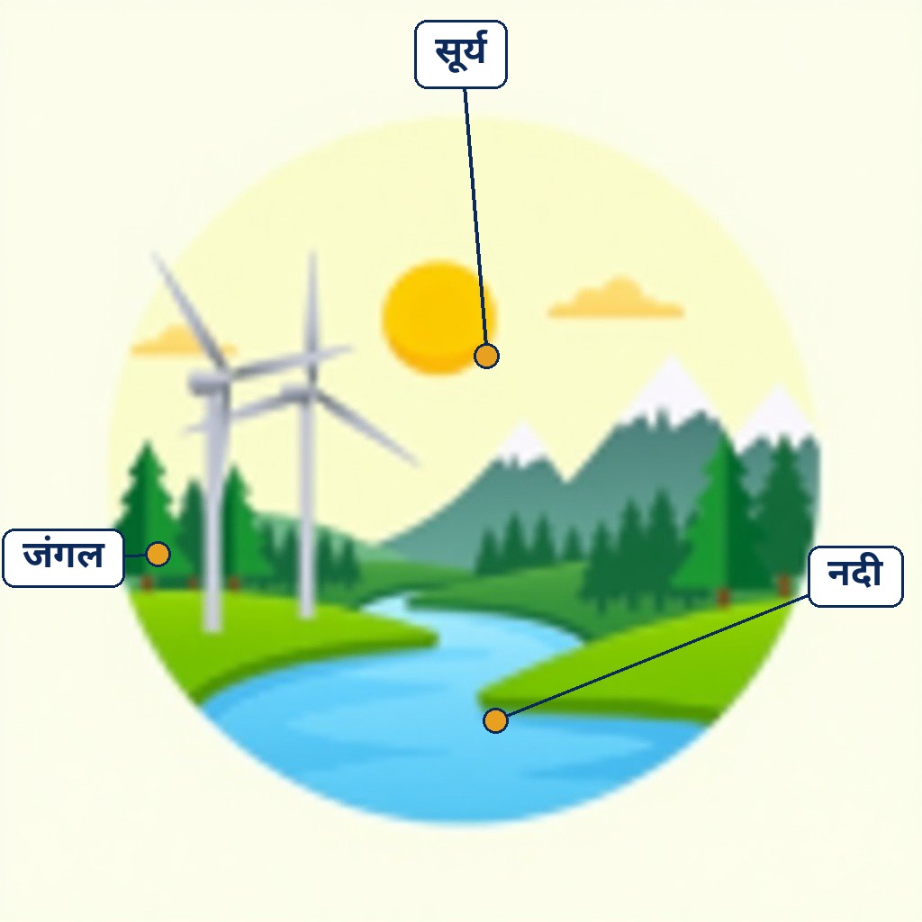 संसाधन के लिए लेबल वाला चित्र