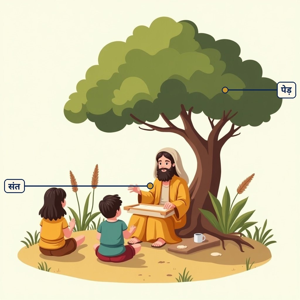 कबीर के पद के लिए लेबल वाला चित्र