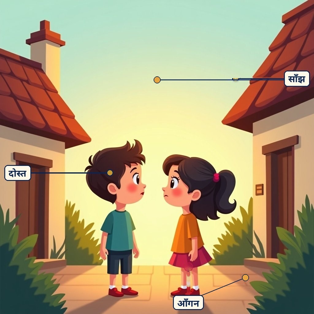 ठेस के लिए लेबल वाला चित्र