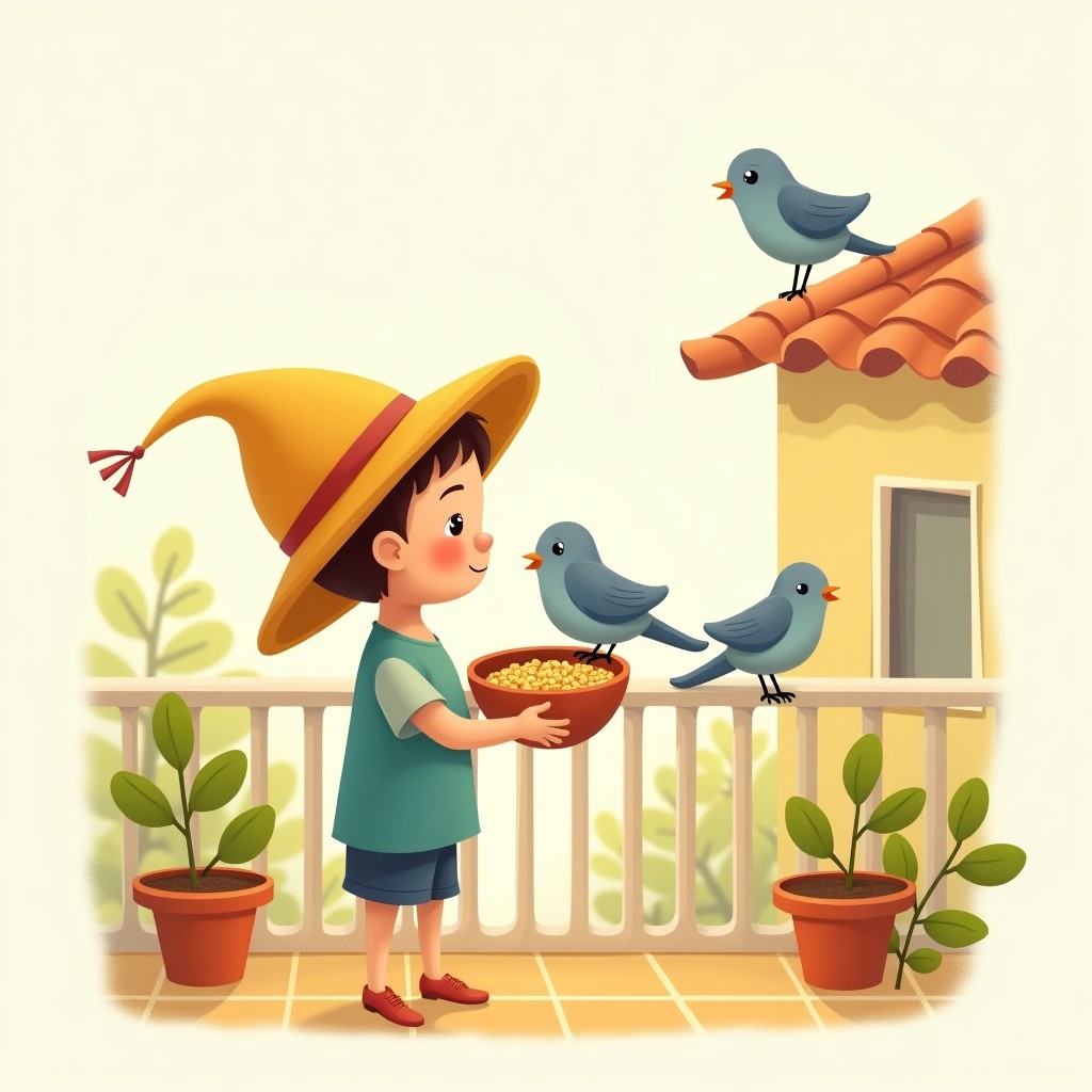 Illustration for तरह-तरह के पक्षी