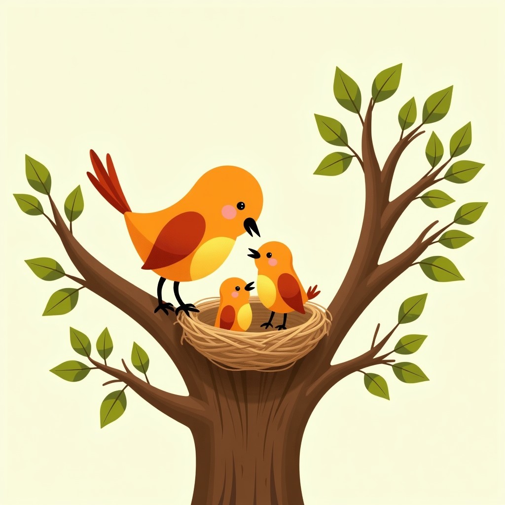 Illustration for कोई देता अंडे, कोई देता बच्चे