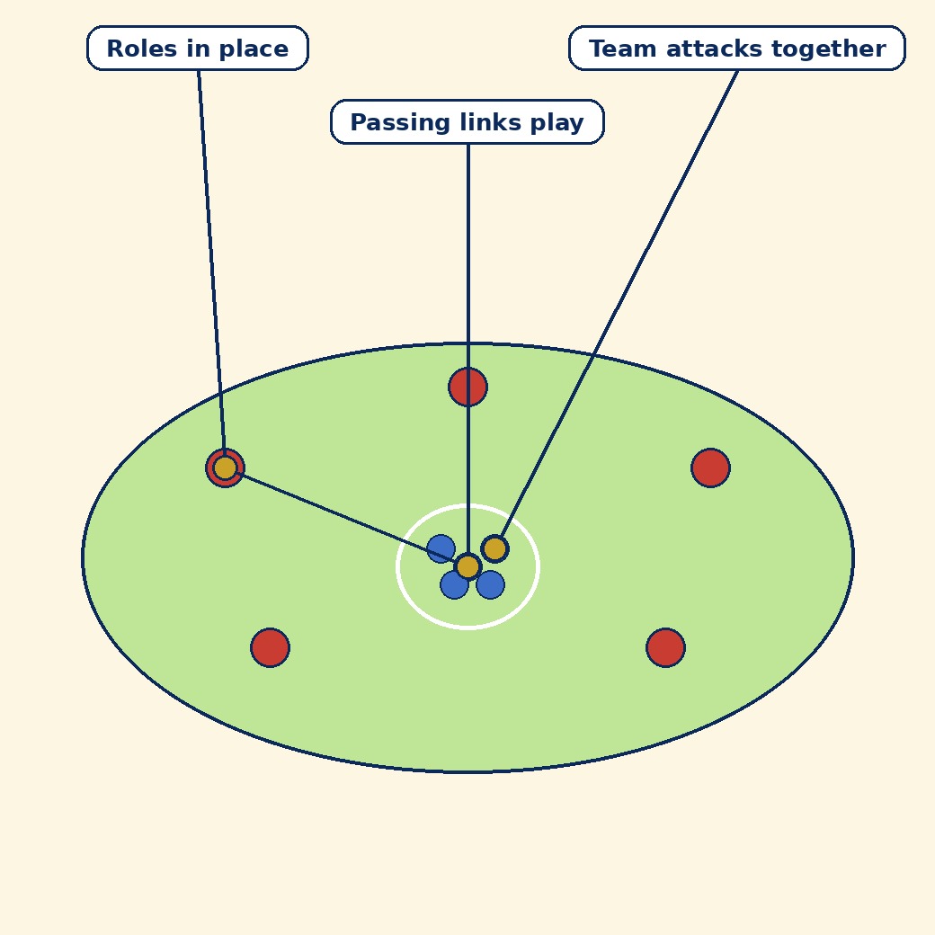 Labelled schematic for Chapter 5: Team Games