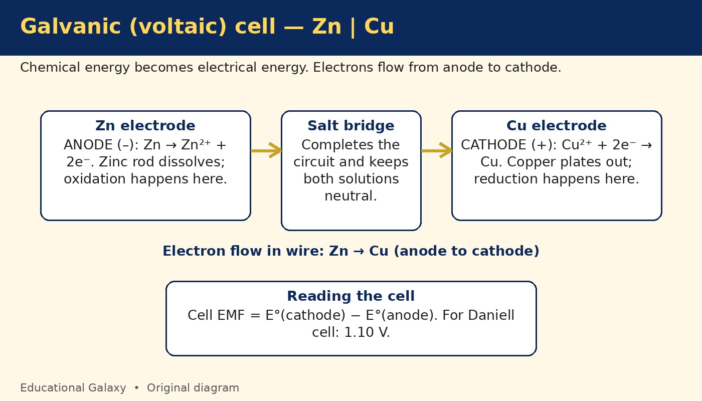 Educational Galaxy schematic for Chapter 2: Electrochemistry
