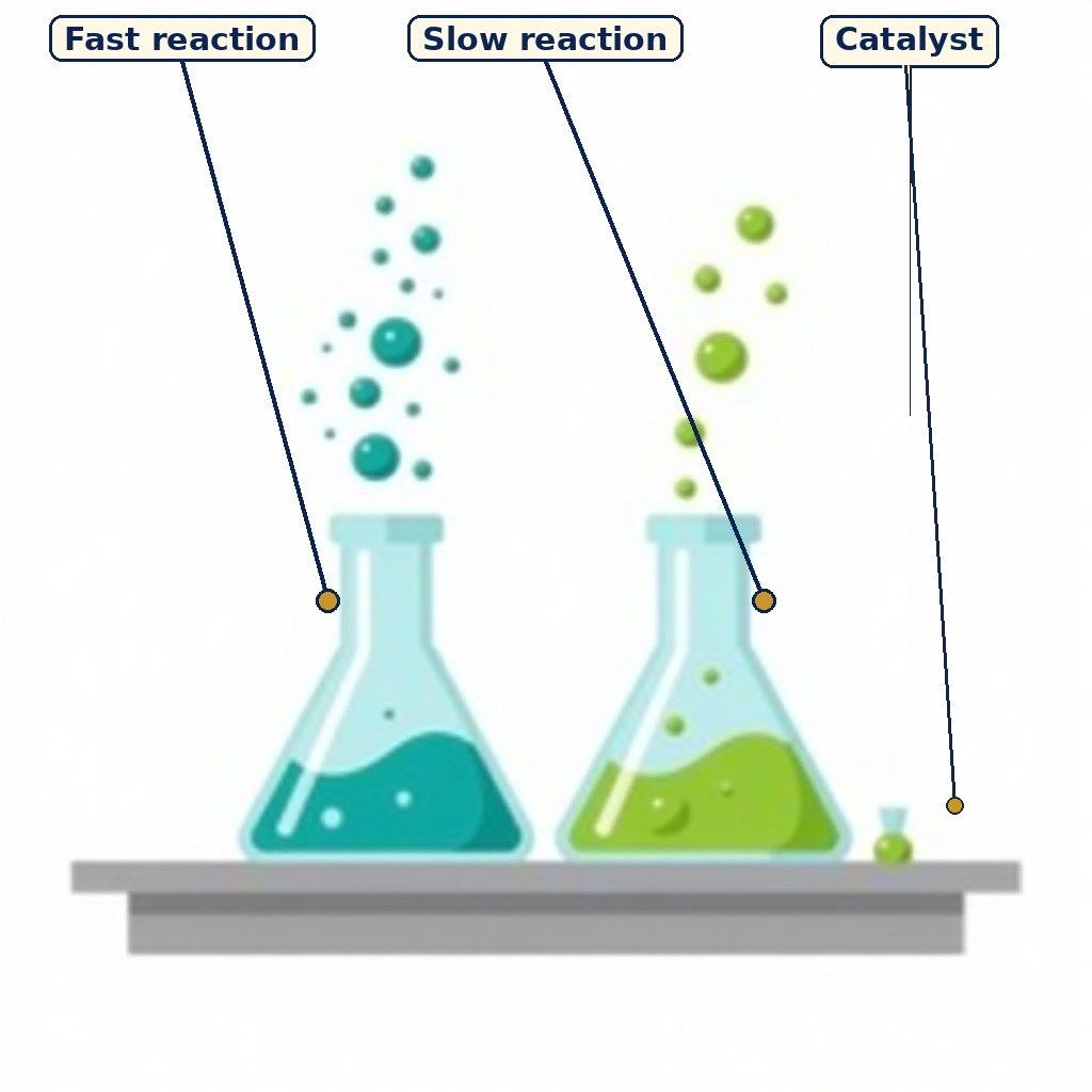 Labelled diagram for Chapter 3: Chemical Kinetics