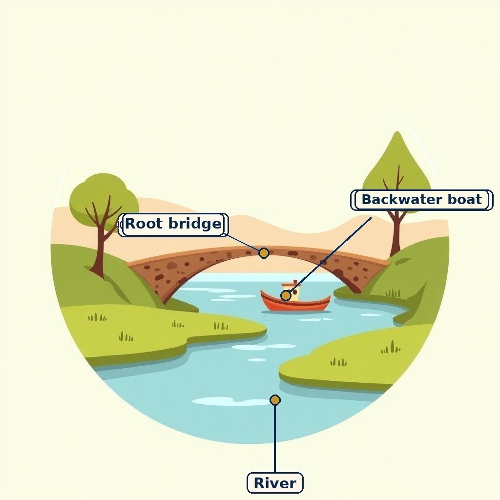 Labelled diagram for Some Unique Places