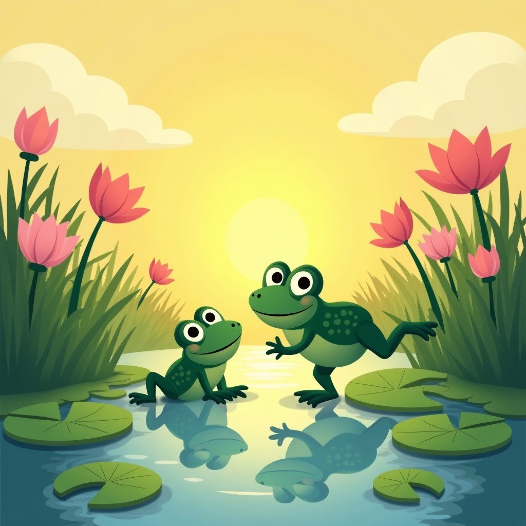 Illustration for The Frog