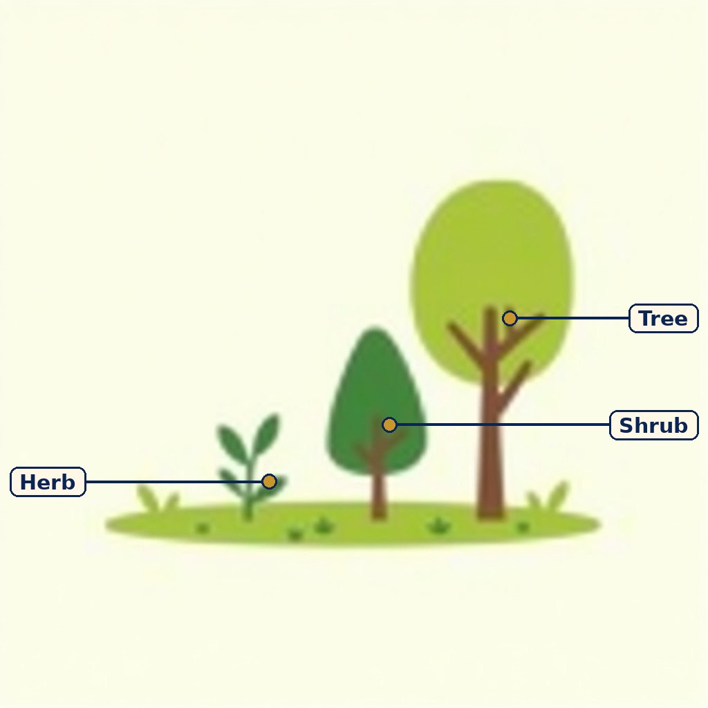 Labelled diagram for Diversity in the Living World