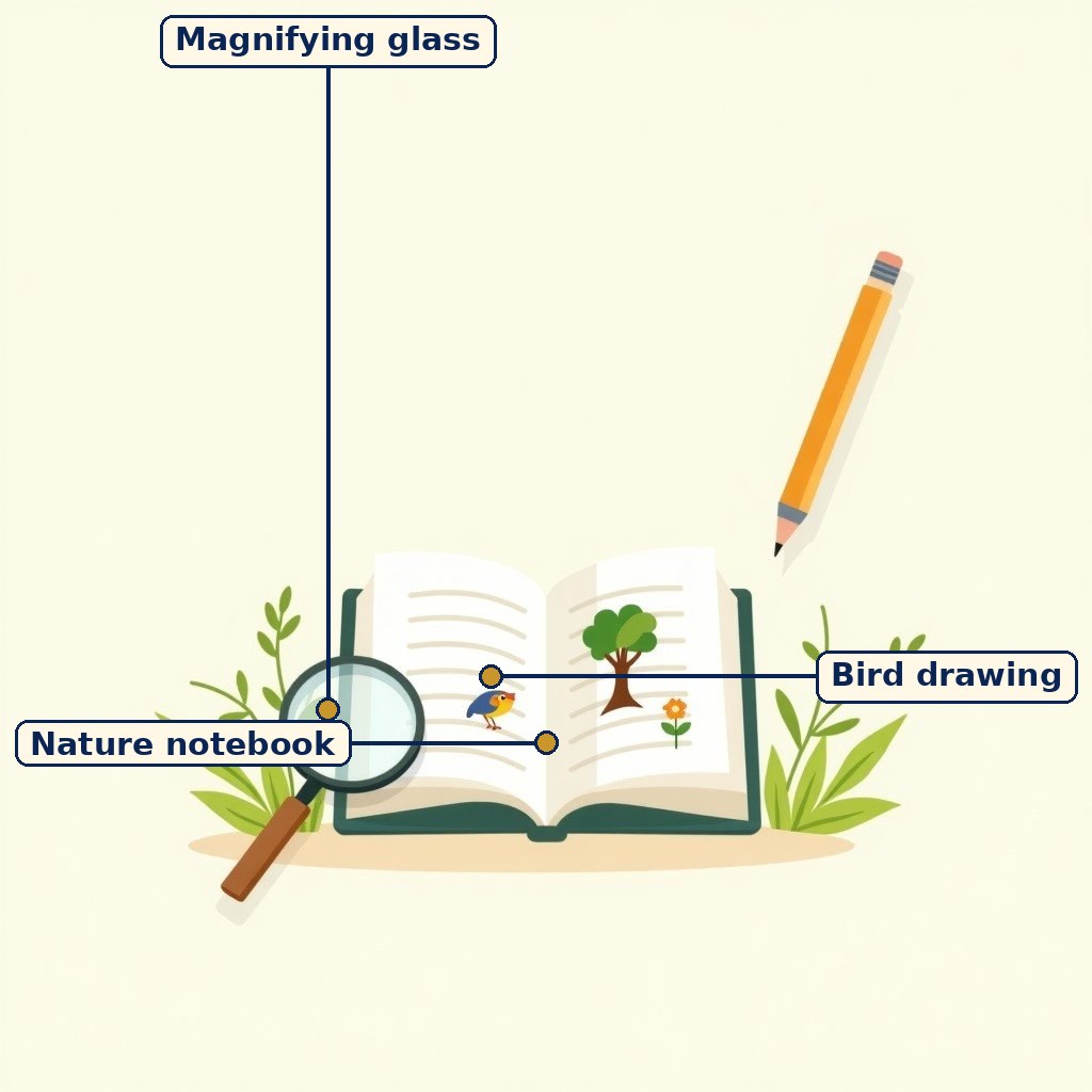 Labelled diagram for Biodiversity Register