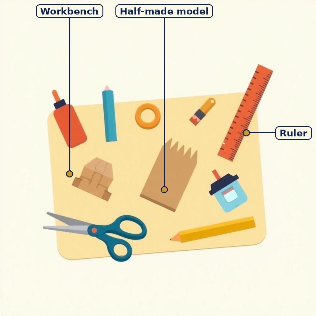 Labelled diagram for Maker Skills
