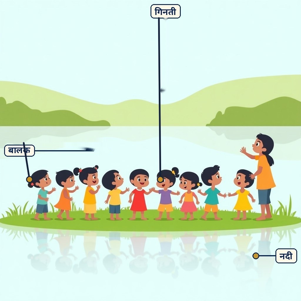 Labelled diagram for दशमः कः