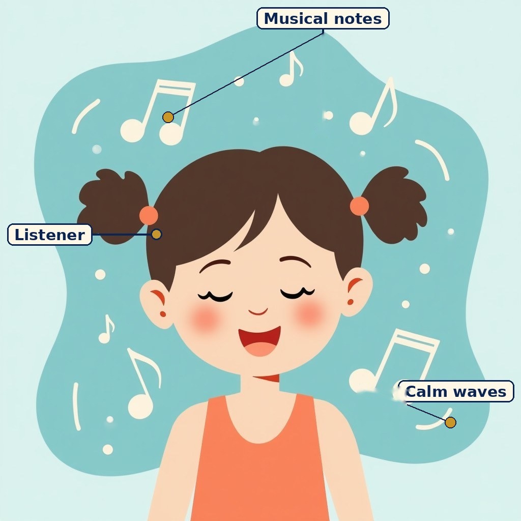 Labelled diagram for Music, Emotions and Creativity