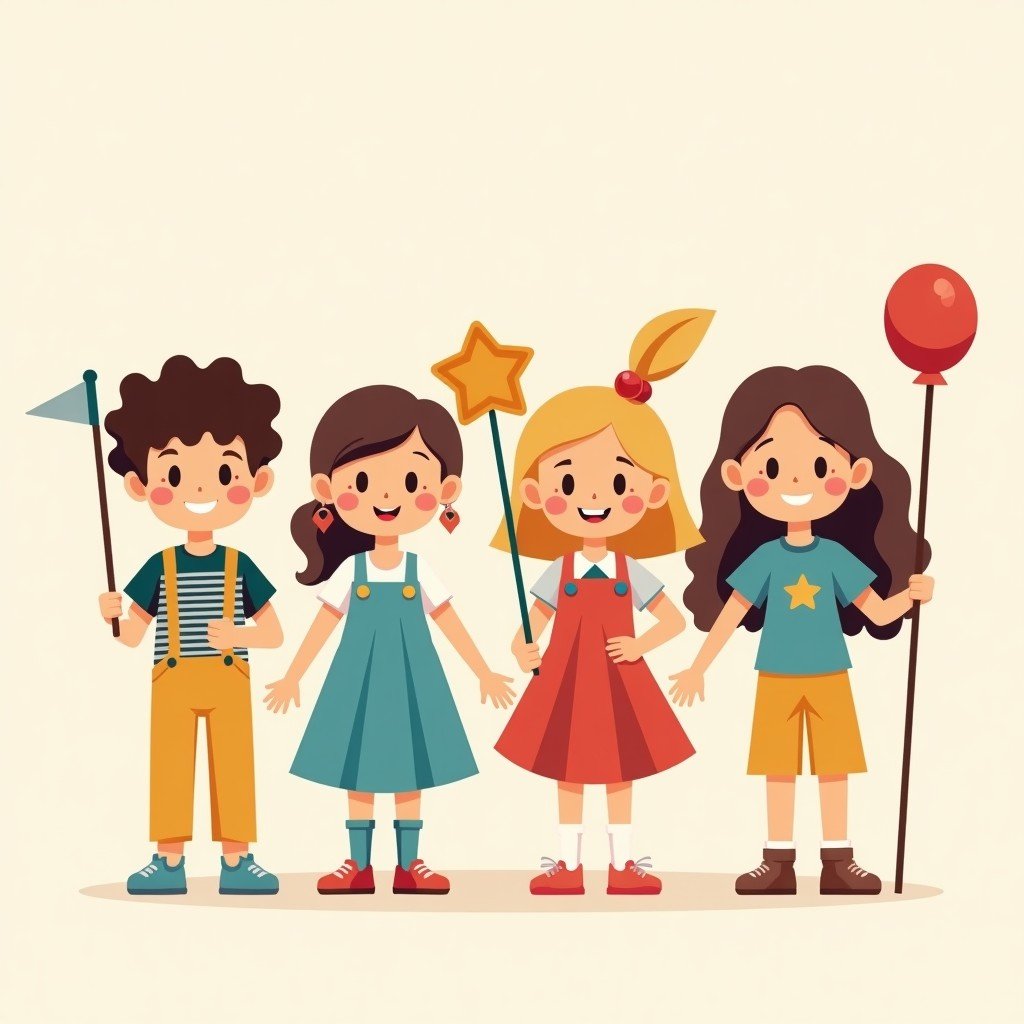 Illustration for One Stage, Many Scripts