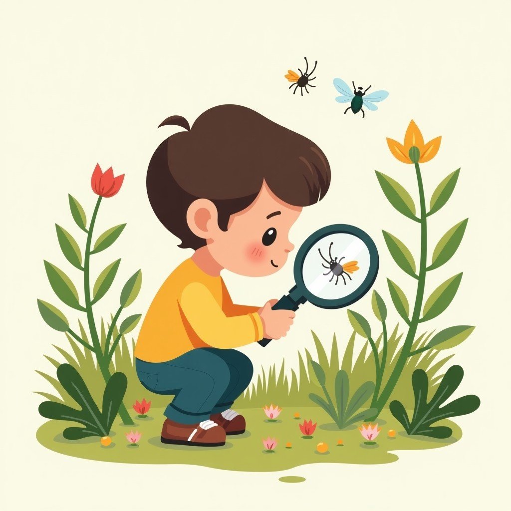 Illustration for Magnifying Glass