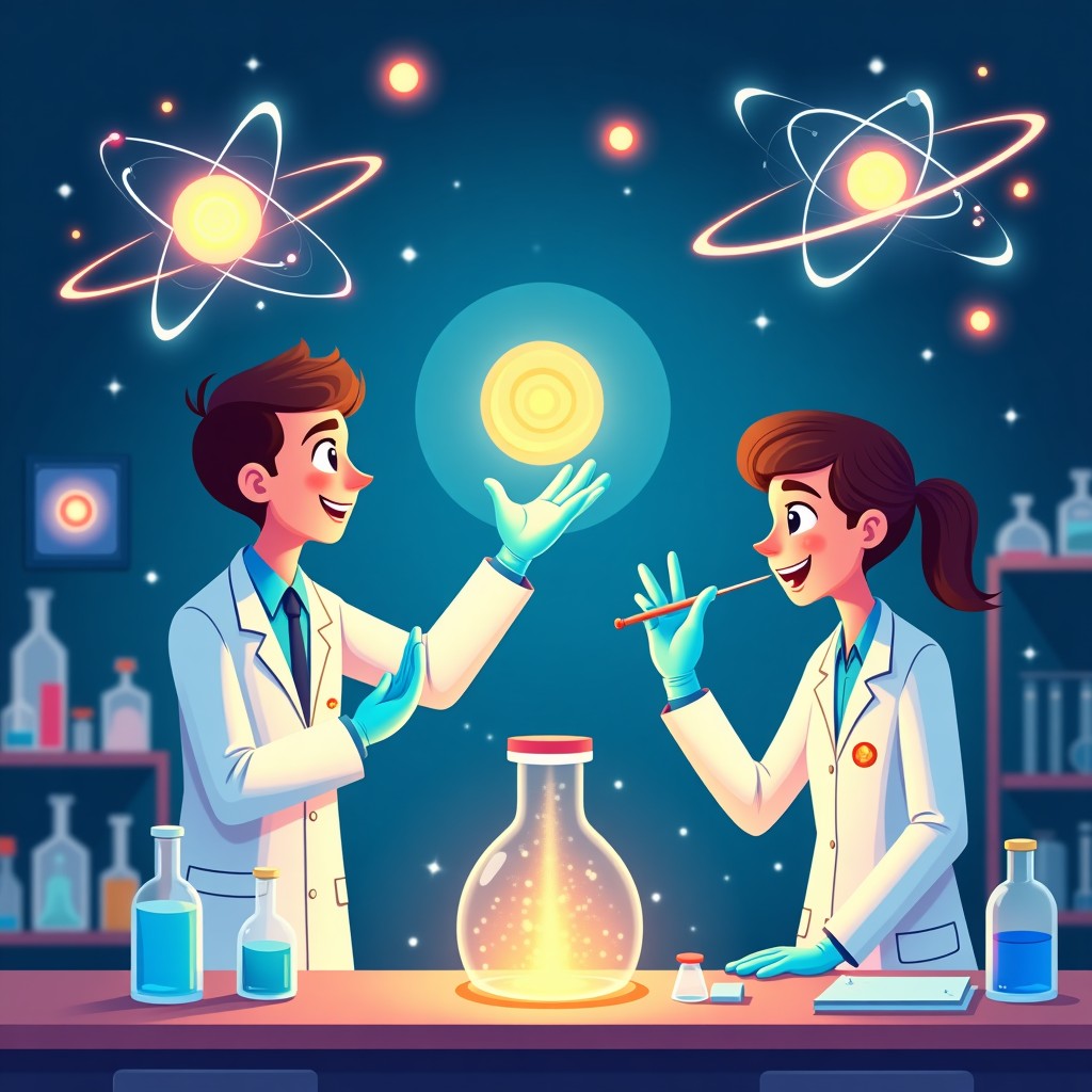 Illustration for Journey Inside the Atom