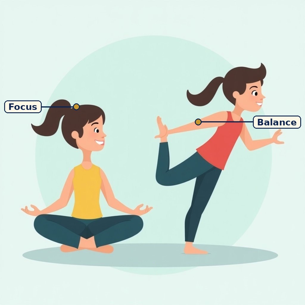 Labelled diagram for Yoga for Personal Excellence